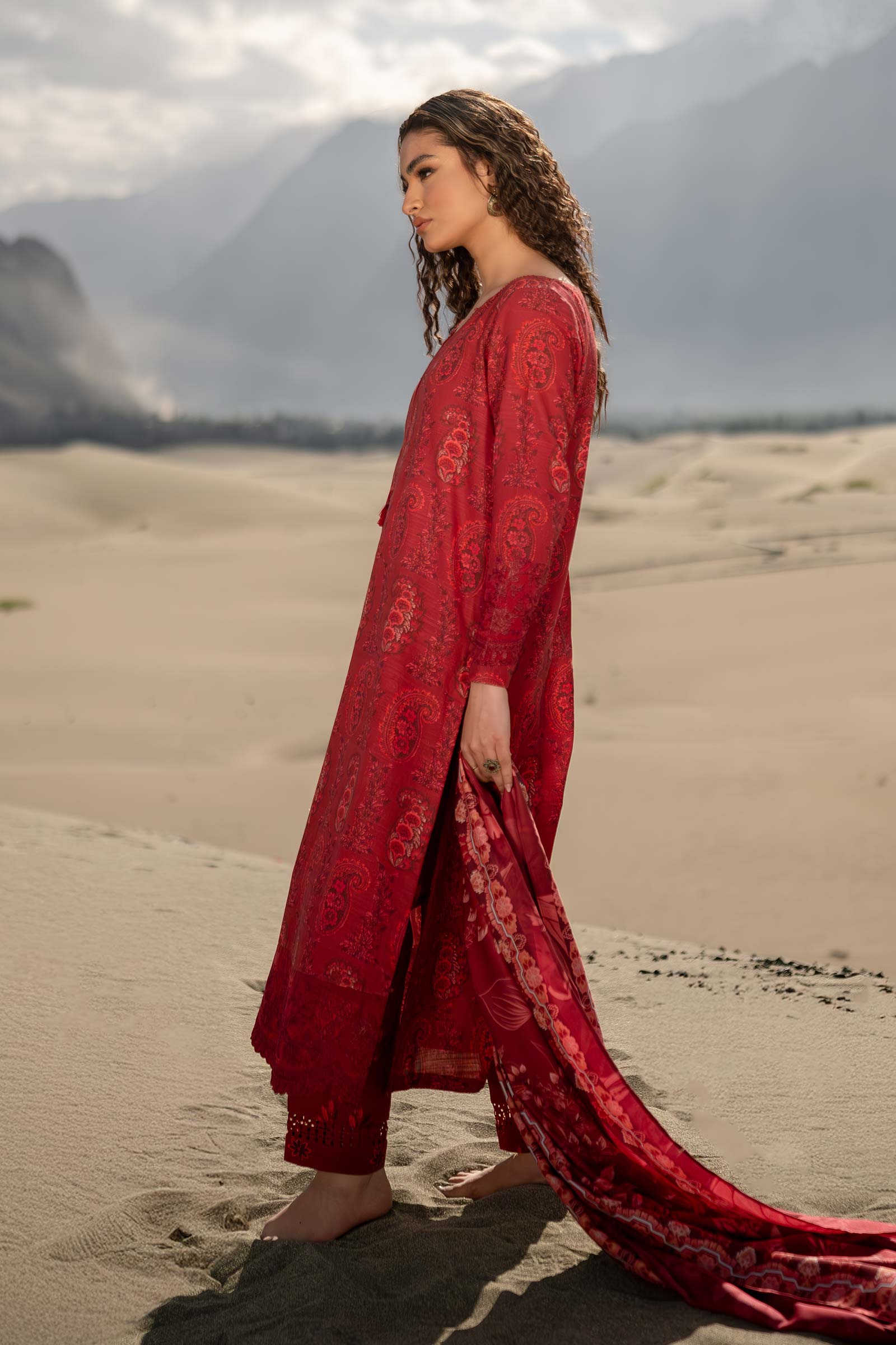 Maria B Khaddar 3 Piece Suit MAR180