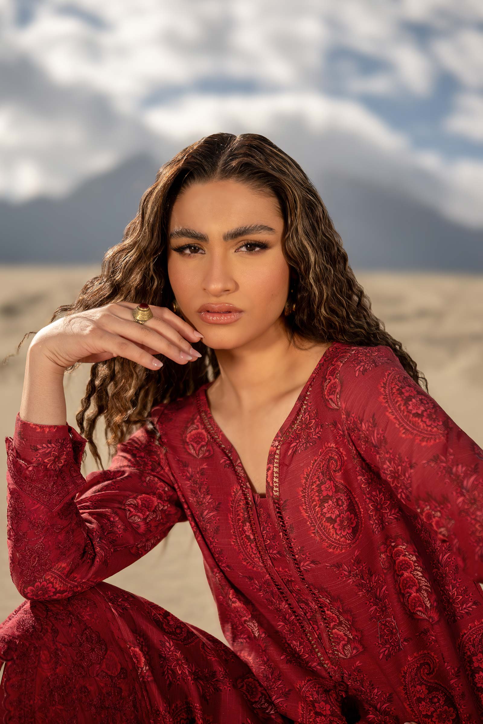 Maria B Khaddar 3 Piece Suit MAR180