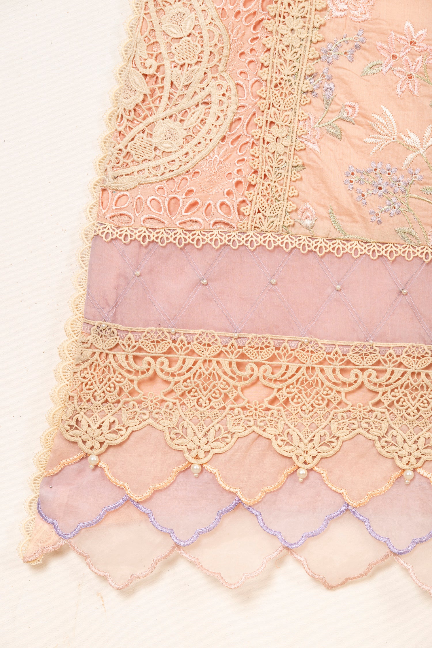 Maria B Luxury Embroidered Lawn 3 Piece Suit MAR164