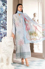 Maria B M Prints Embroidered Lawn 3 Piece Suit MAR167