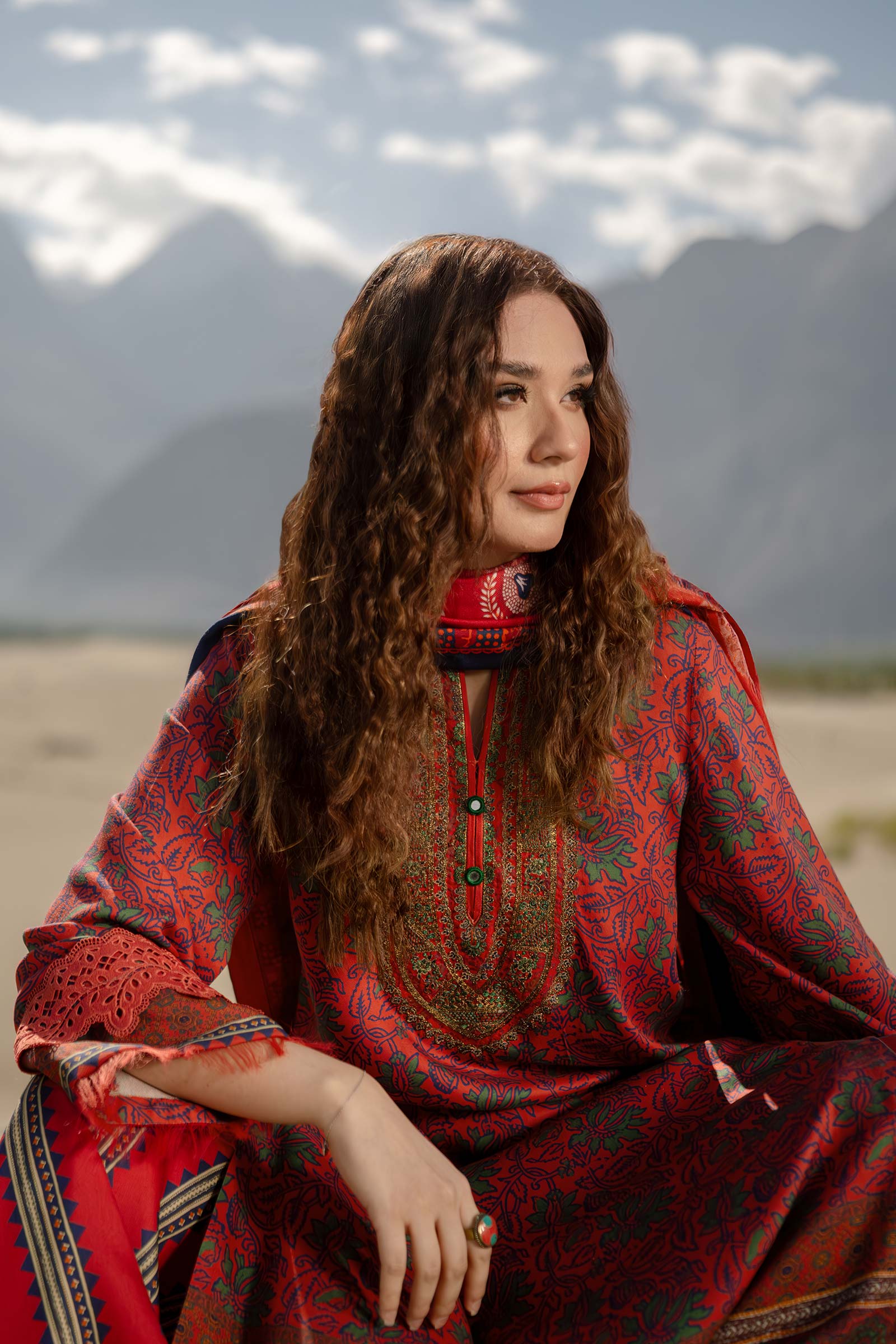 Maria B Marina Twill 3 Piece Suit MAR181