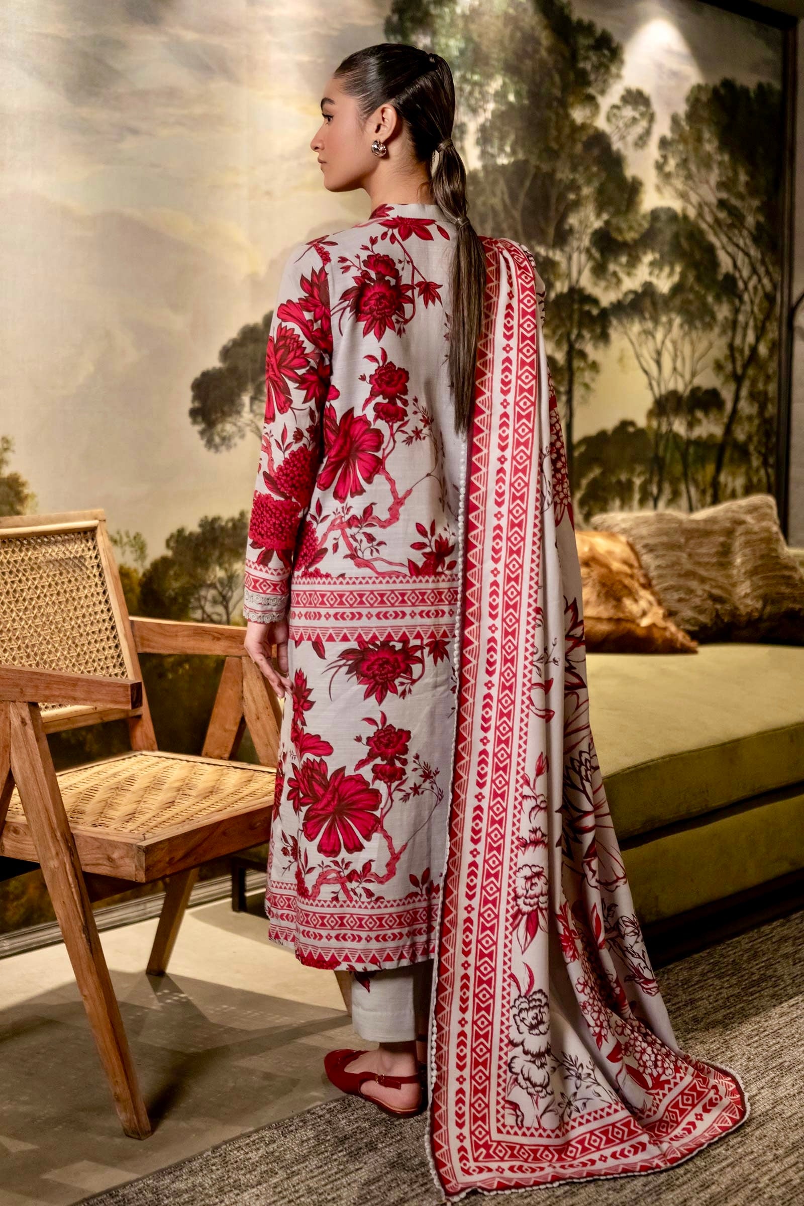 Maria B Khaddar 3 Piece Suit MAR179