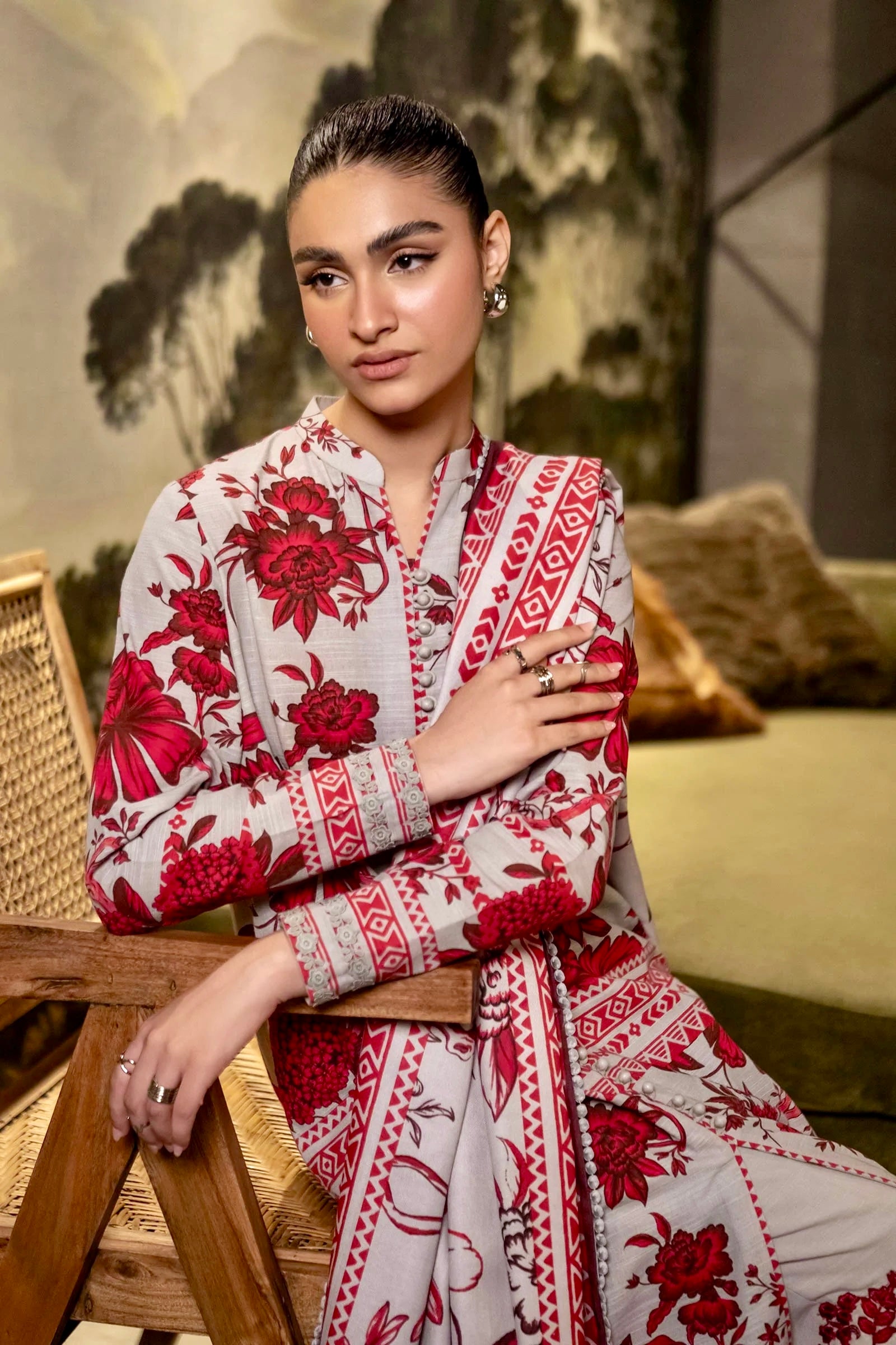 Maria B Khaddar 3 Piece Suit MAR179