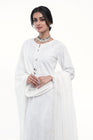 Mihrimah Embroidered Cambric 3 Piece Suit MIH45-Designer dhaage
