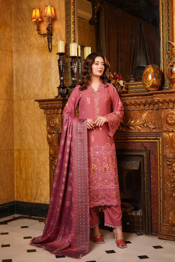 Munira Festive Dhanak 3 Piece Suit MUN678