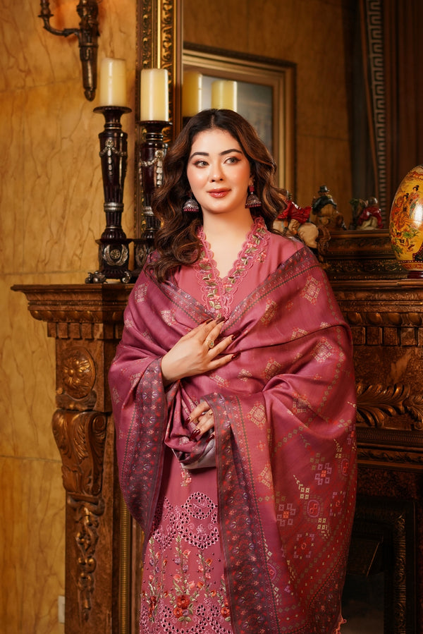 Munira Festive Dhanak 3 Piece Suit MUN678