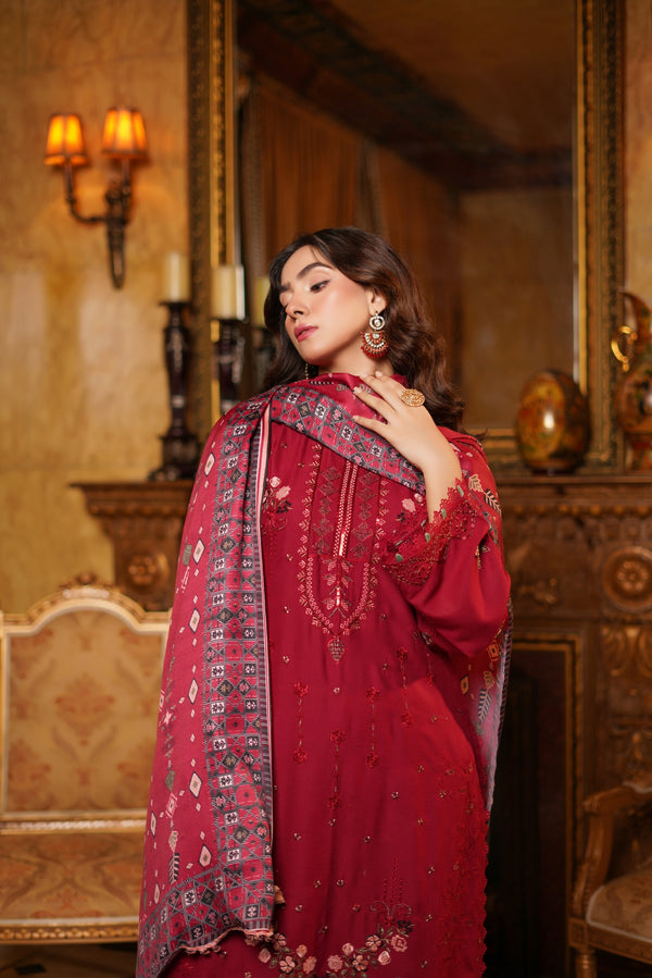 Munira Festive Dhanak 3 Piece Suit MUN674