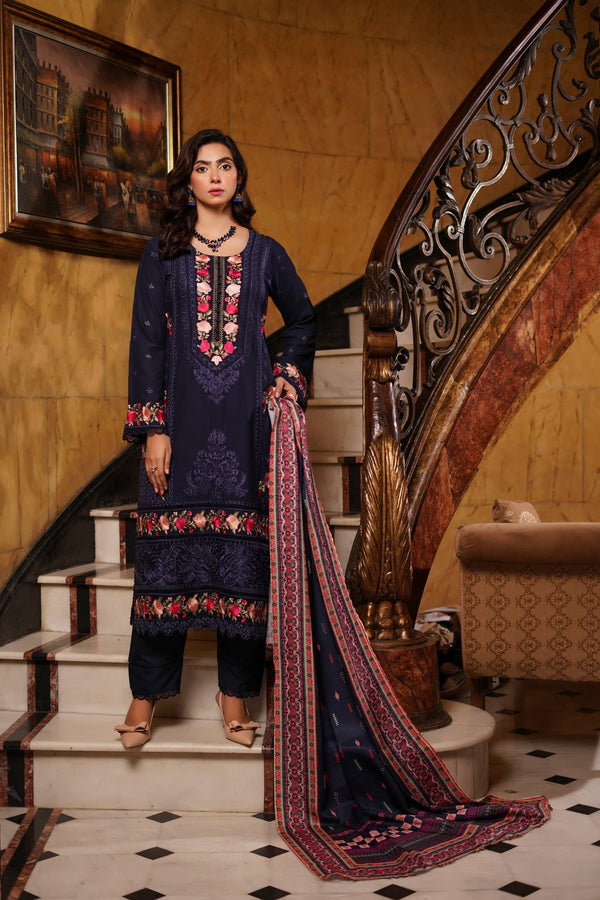 Munira Festive Dhanak 3 Piece Suit MUN675