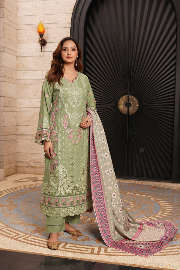 Munira Festive Dhanak 3 Piece Suit MUN702