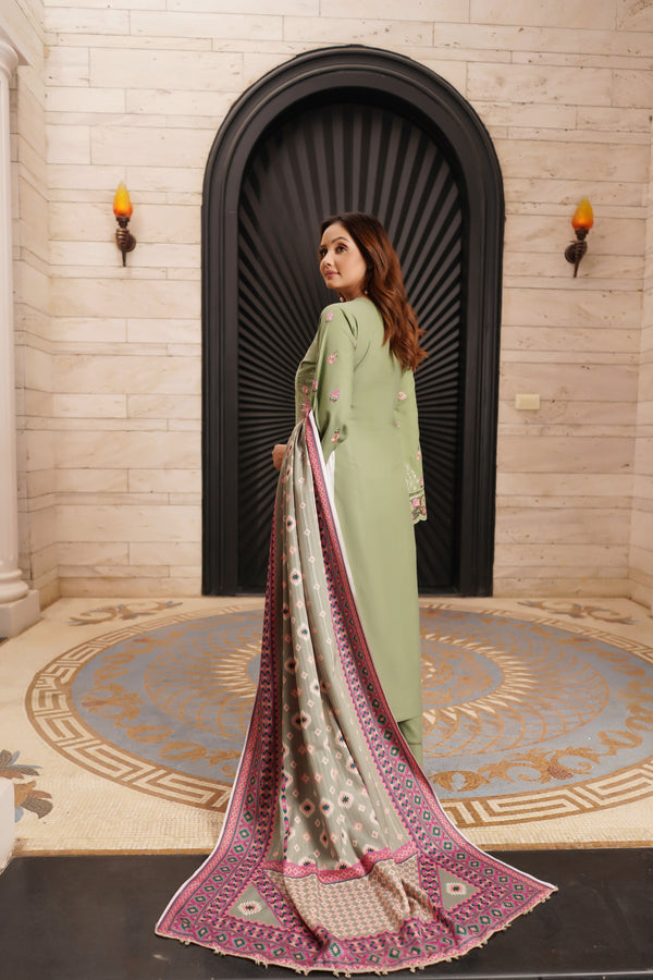 Munira Festive Dhanak 3 Piece Suit MUN702