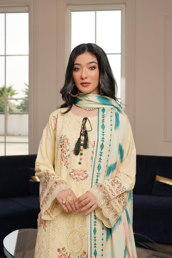 Munira Festive Dhanak 3 Piece Suit MUN704