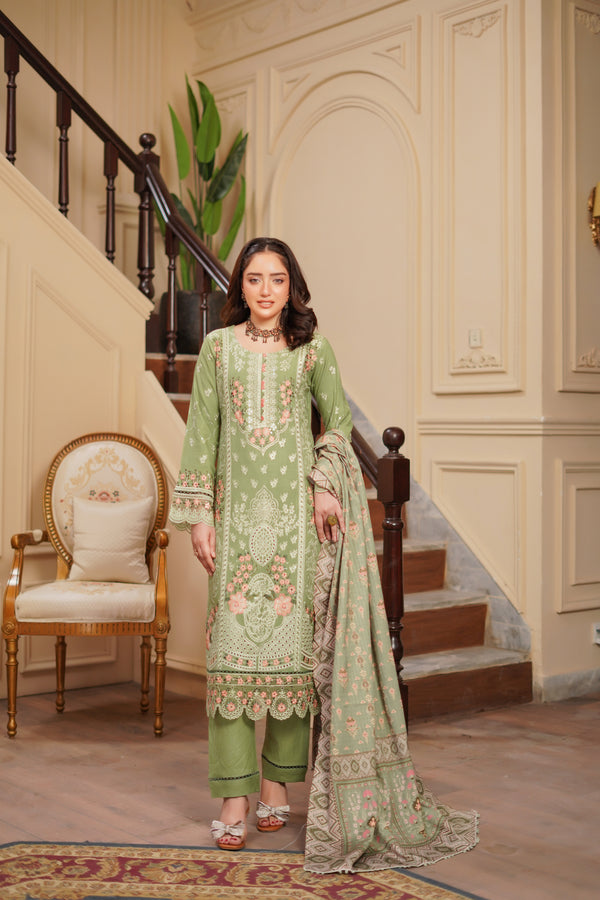 Munira Festive Dhanak 3 Piece Suit MUN718
