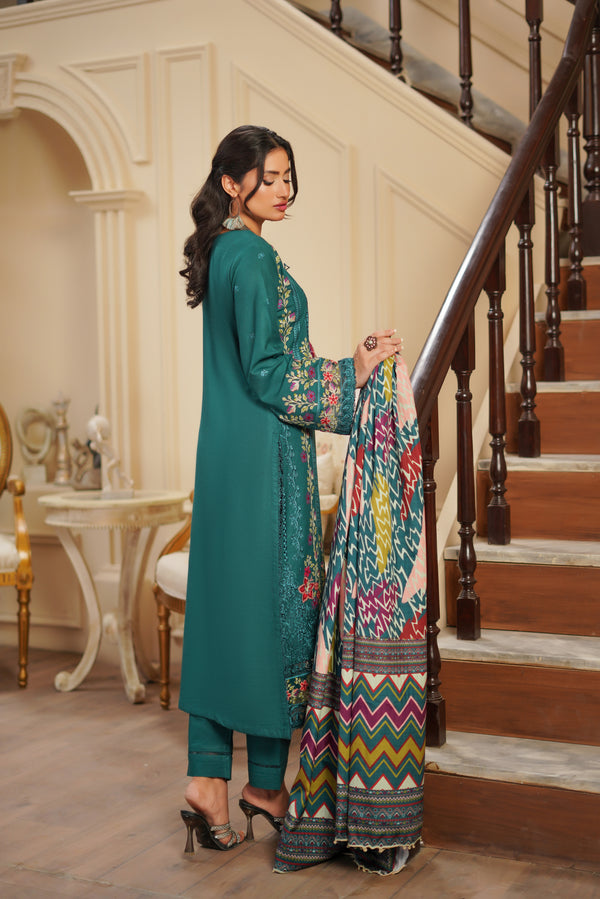 Munira Festive Dhanak 3 Piece Suit MUN716