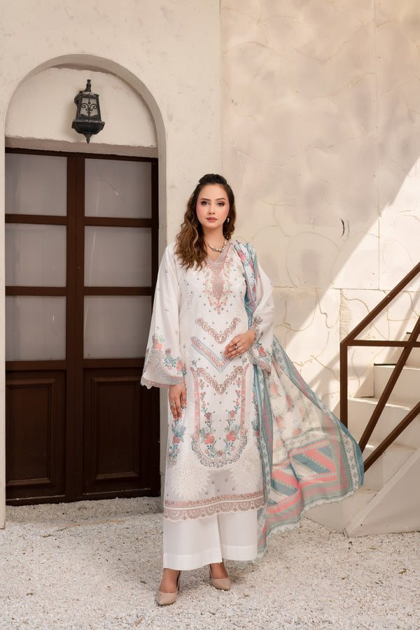 Munira Festive Lawn 3 Piece Suit MUN747
