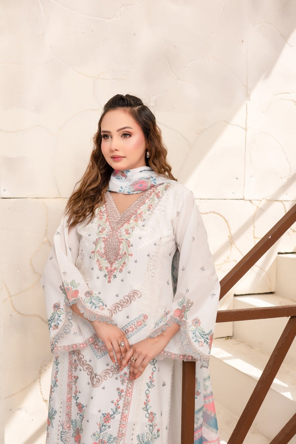 Munira Festive Lawn 3 Piece Suit MUN747