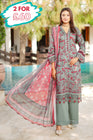Munira Embroidered Lawn 3 Piece Suit MUN629