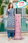 Munira Embroidered Lawn 3 Piece Suit MUN631