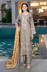 Munira Embroidered Lawn 3 Piece Suit MUN642