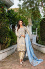 Munira Embroidered Linen 3 Piece Suit MUN690