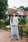 Munira Embroidered Linen 3 Piece Suit MUN691