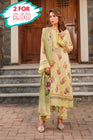 Munira Embroidered Linen 3 Piece Suit MUN693