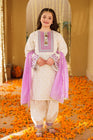 Ziva Embroidered Lawn Girls 3 Piece Suit ZIV08