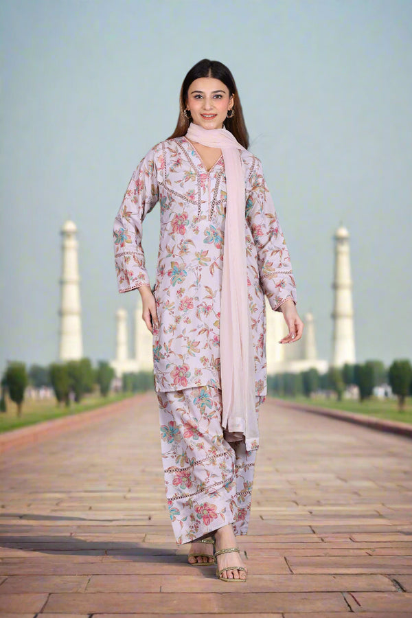 Pezaro Cotton Silk Farshi Shalwar Suit PEZ148