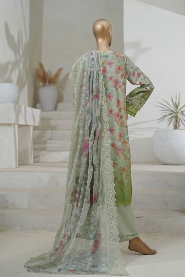 Sada Bahar Chikankari Lawn 3 Piece Suit SBA212
