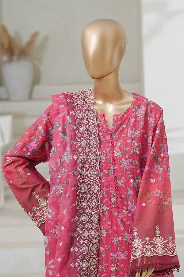 Sada Bahar Chikankari Lawn 3 Piece Suit SBA214