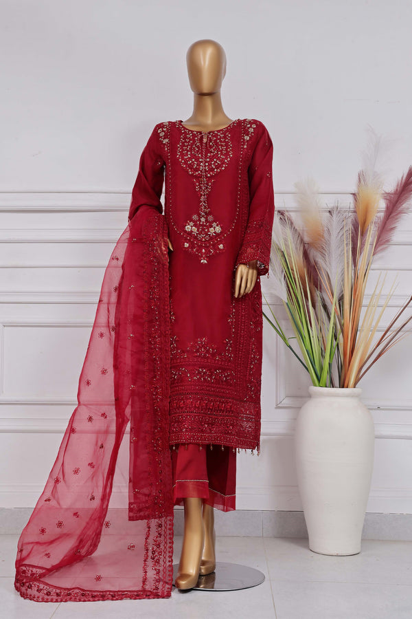 Sada Bahar Embellished Organza Party Wear SBA201