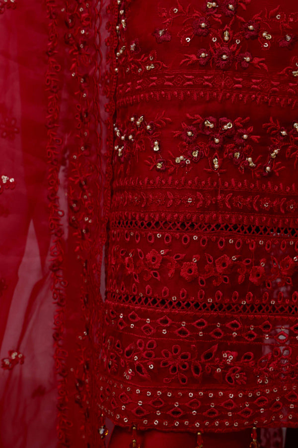 Sada Bahar Embellished Organza Party Wear SBA201