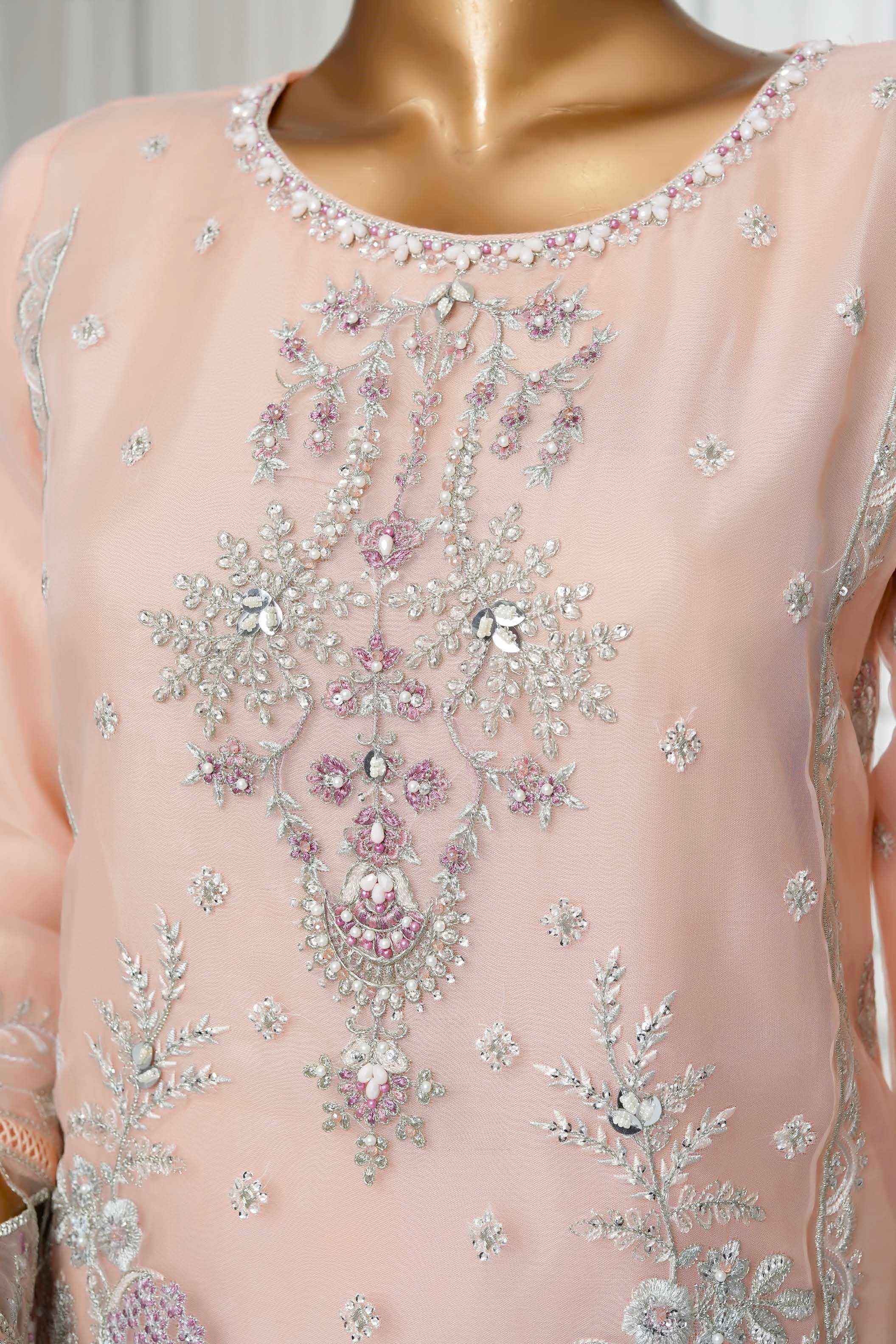 Sada Bahar Embellished Organza Party Wear SBA176