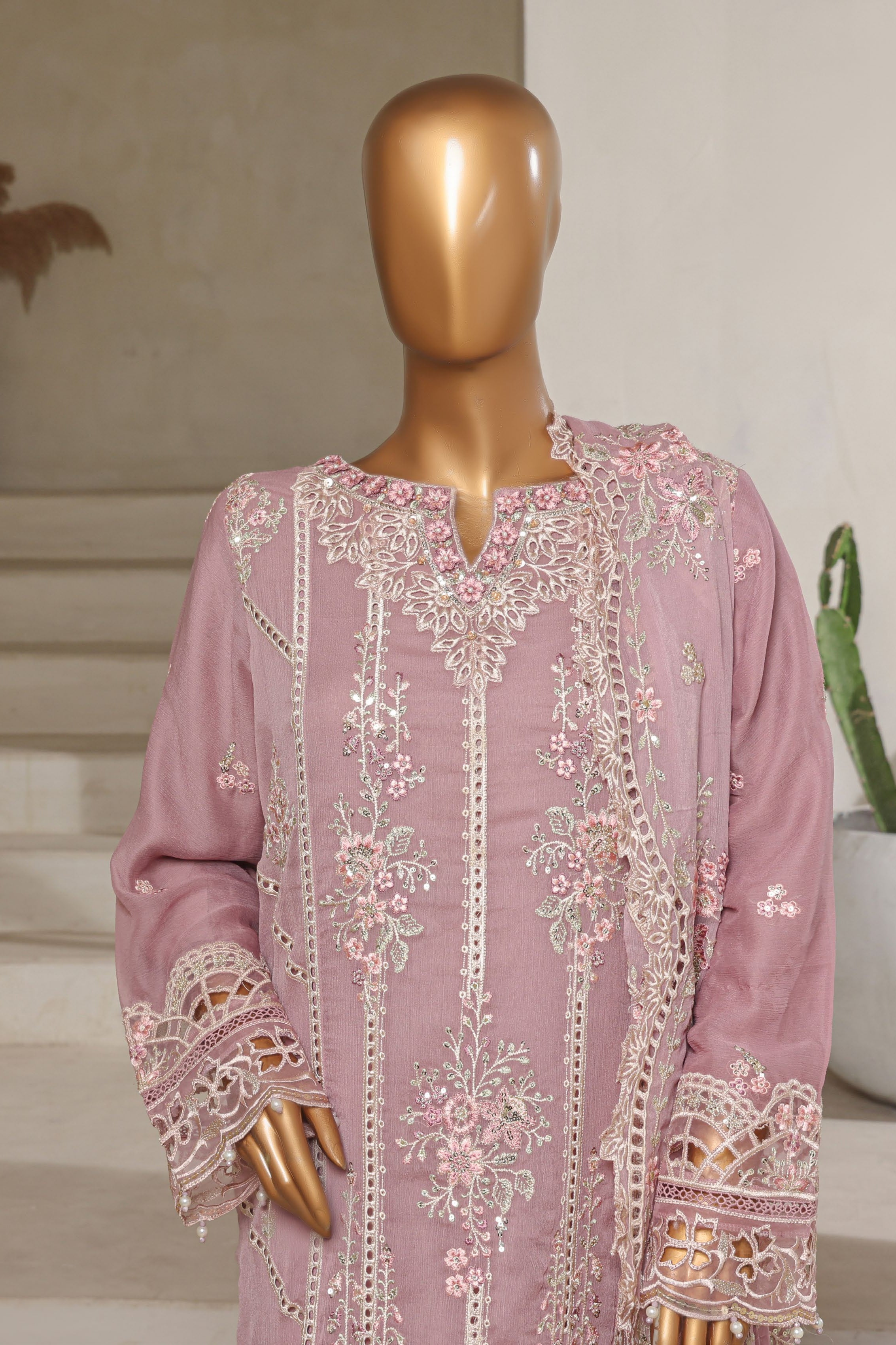 Sada Bahar Embroidered Chiffon Party Wear SBA206
