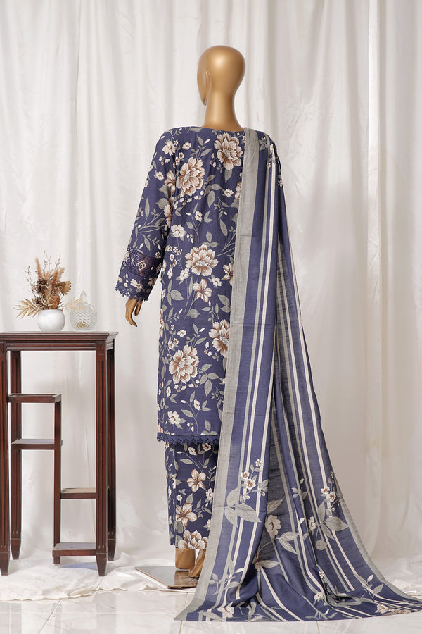 Sada Bahar Embroidered Khaddar 3 Piece Suit SBA146