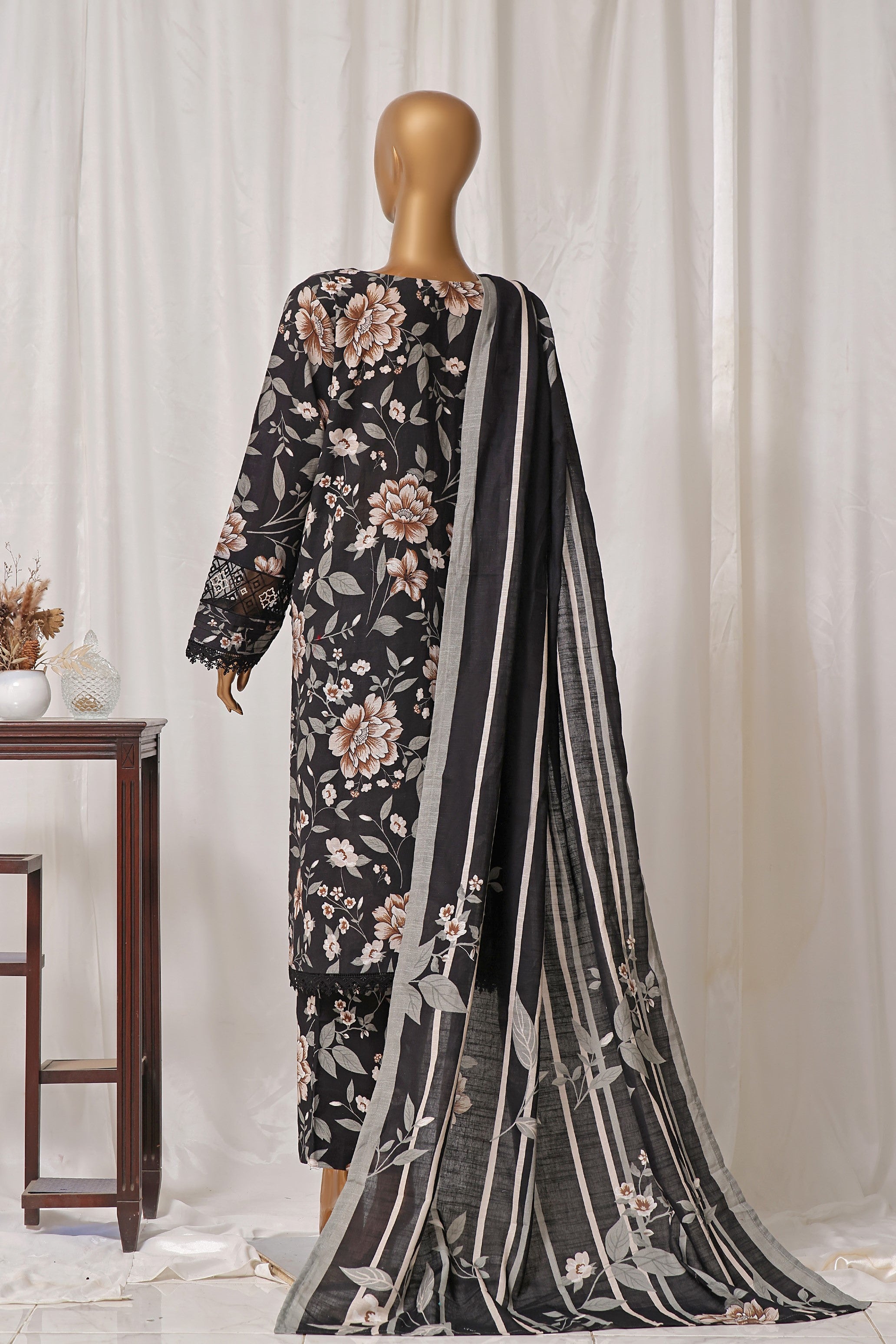 Sada Bahar Embroidered Khaddar 3 Piece Suit SBA147