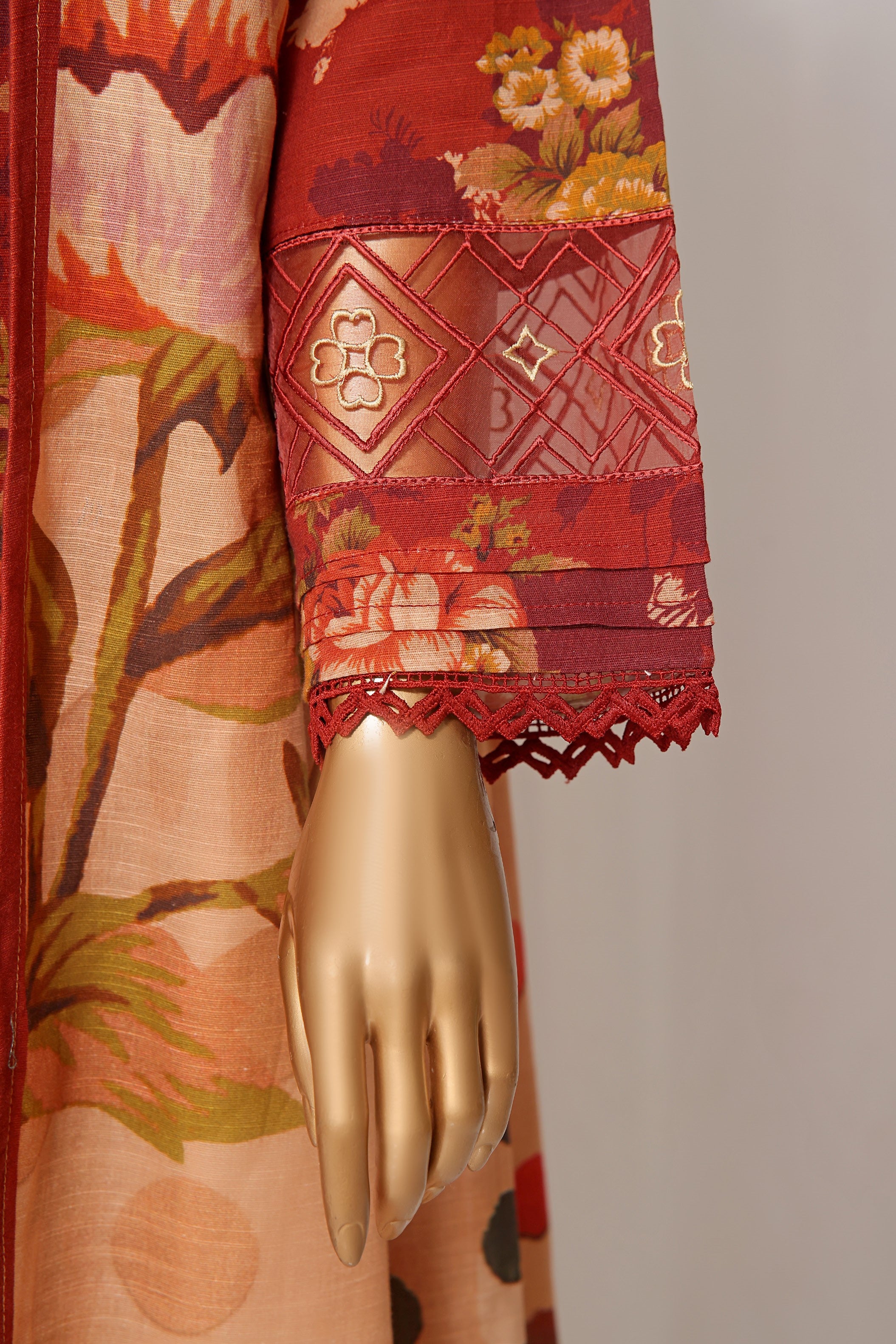 Sada Bahar Embroidered Khaddar 3 Piece Suit SBA148