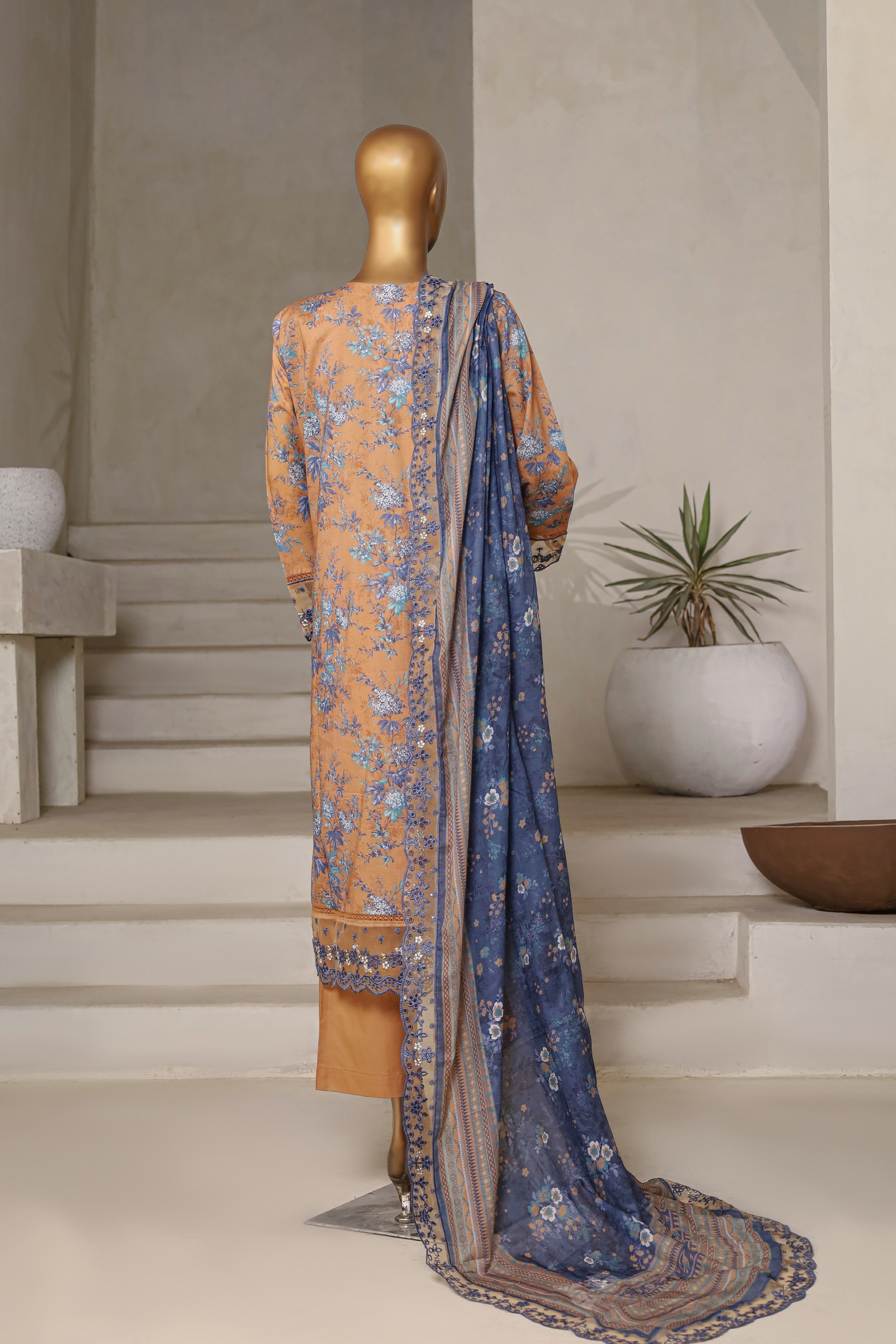 Sada Bahar Embroidered Lawn 3 Piece Suit SBA209