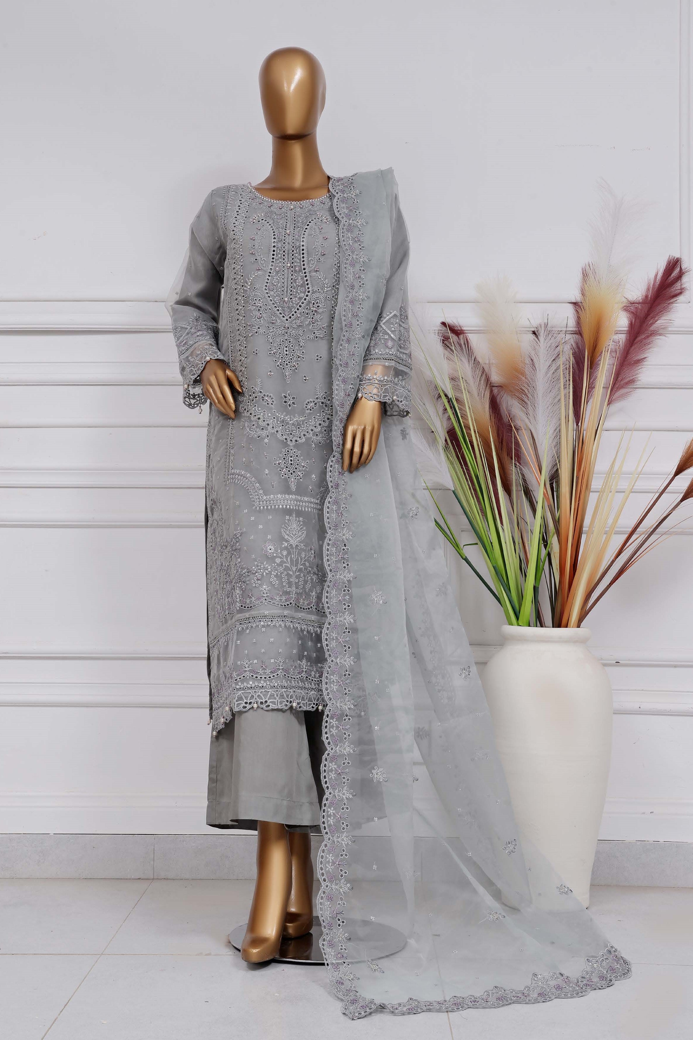 Sada Bahar Embellished Organza Party Wear SBA202