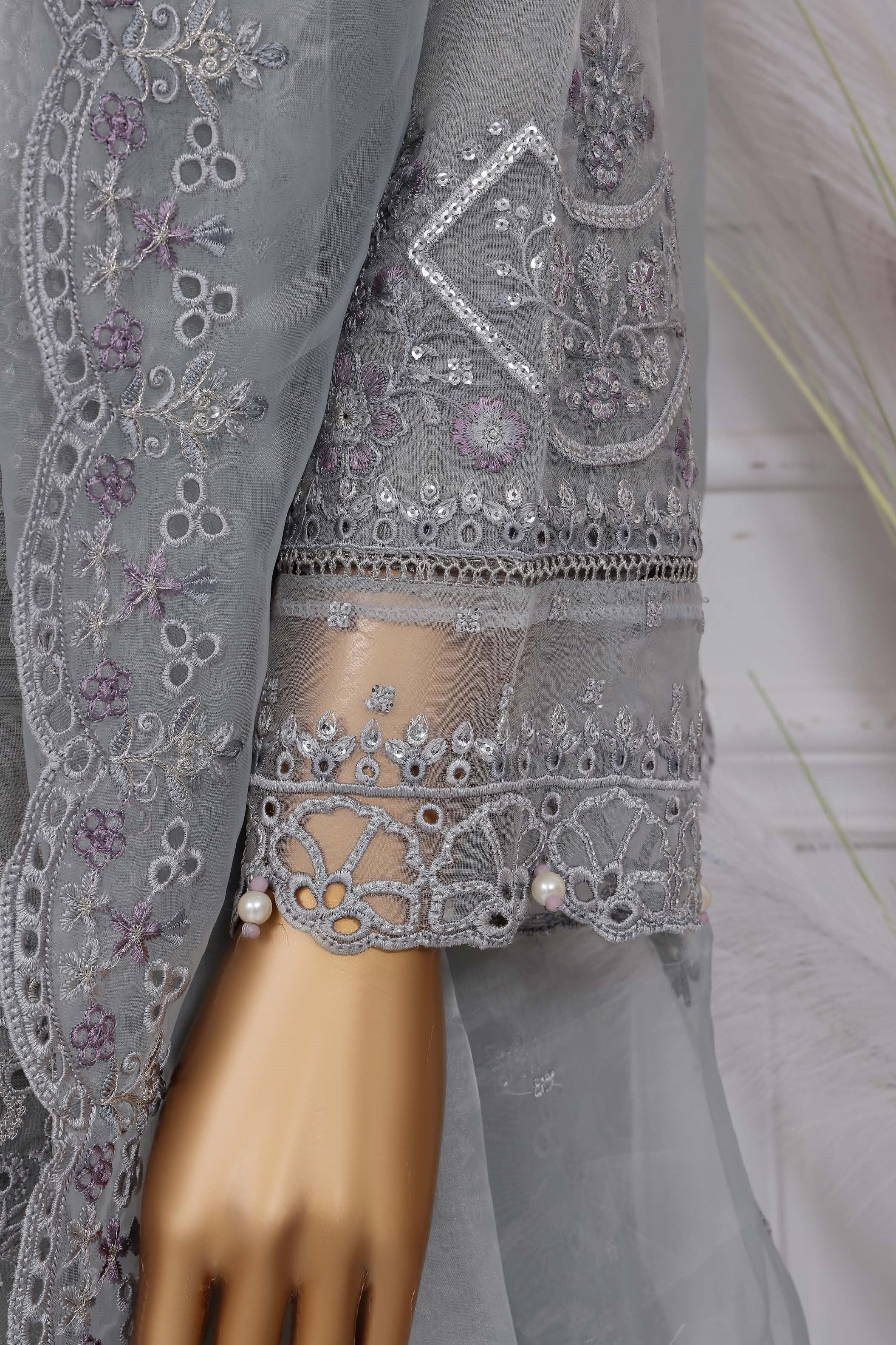 Sada Bahar Embellished Organza Party Wear SBA202