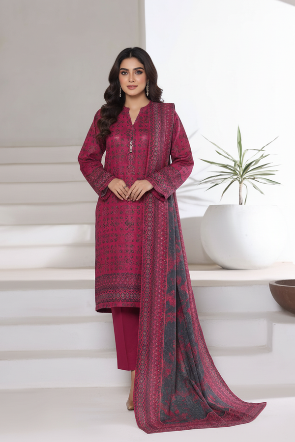 Sada Bahar Khaddar 3 Piece Suit SBA226