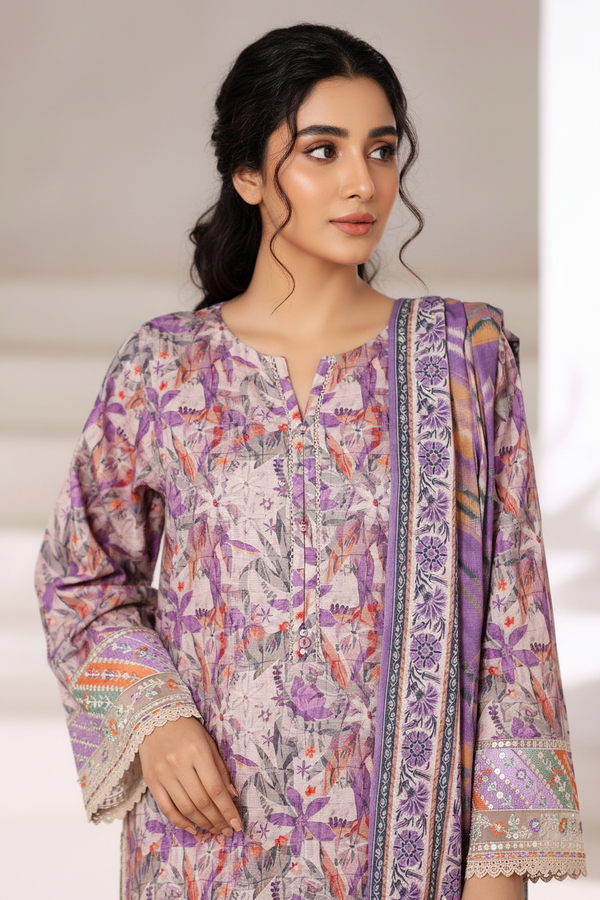 Sada Bahar Khaddar 3 Piece Suit SBA242
