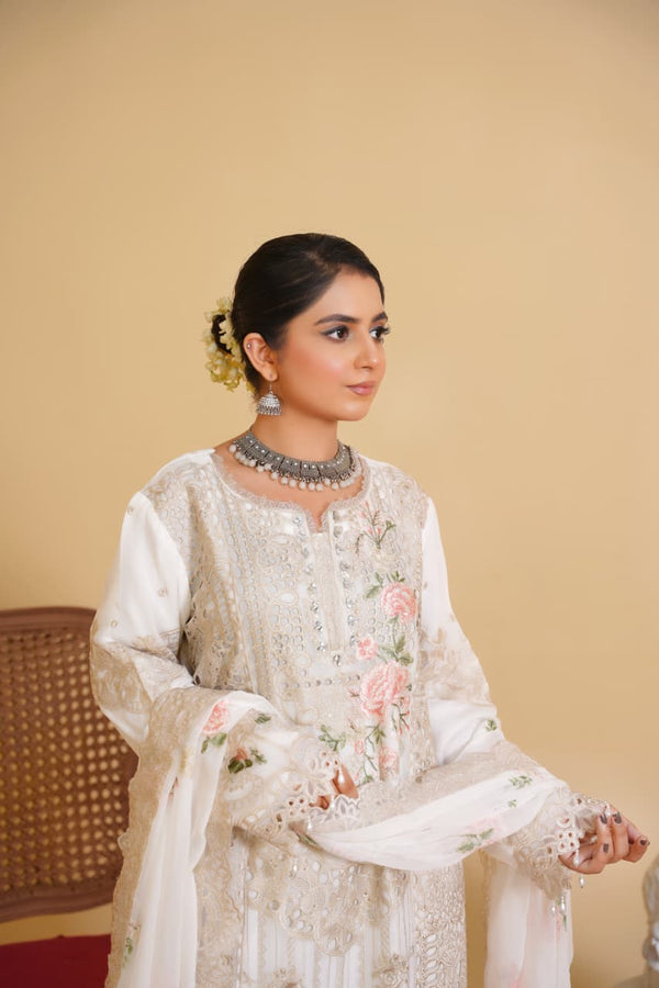 Sajni Embroidered Chiffon Party Wear SAJ16