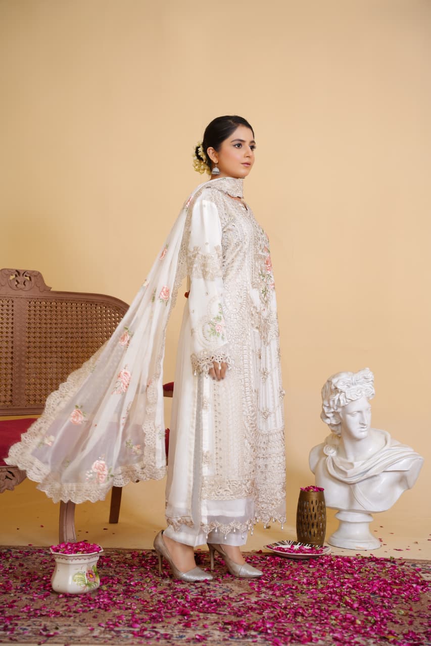Sajni Embroidered Chiffon Party Wear SAJ16