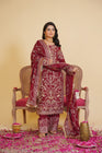 Sajni Embellished Chiffon Wedding Wear SAJ19