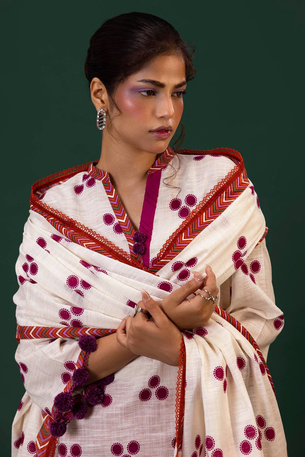 Sana Safinaz Mahay 1A Khaddar 3 Piece Suit SAN299