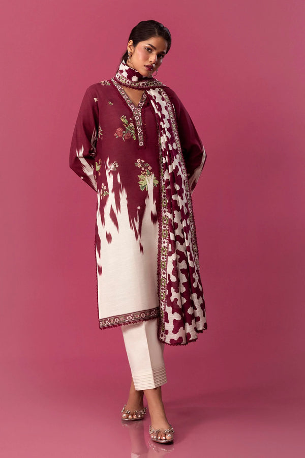 Sana Safinaz Mahay 21A Khaddar 3 Piece Suit SAN318