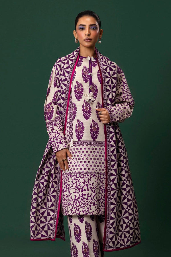 Sana Safinaz Mahay 9A Khaddar 3 Piece Shalwar Kameez SAN305