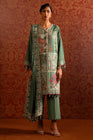 Sana Safinaz Muzlin 2B Embroidered Khaddar 3 Piece Suit SAN323