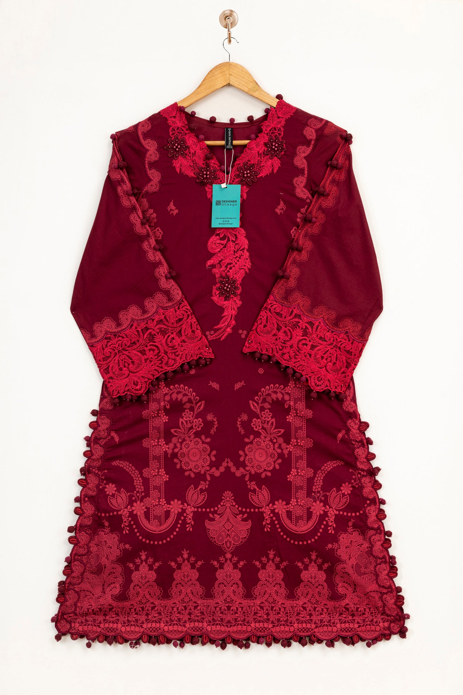 Sana Safinaz Muzlin 8B Embroidered Lawn 3 Piece Suit SAN340