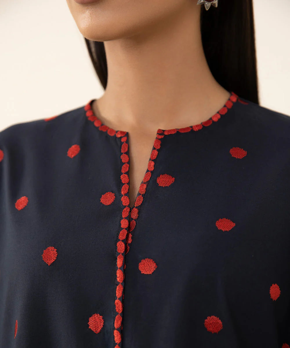 Sapphire Embroidered Cambric 3 Piece Dress SAP194